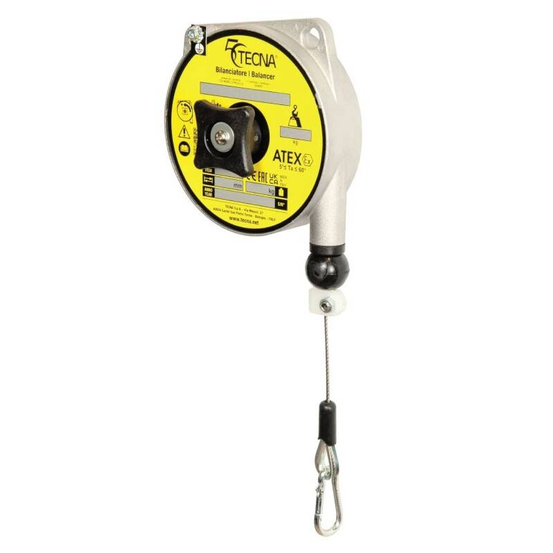 TECNA 9313AX ATEX Retractor — 4.41–6.61 lbs Capacity