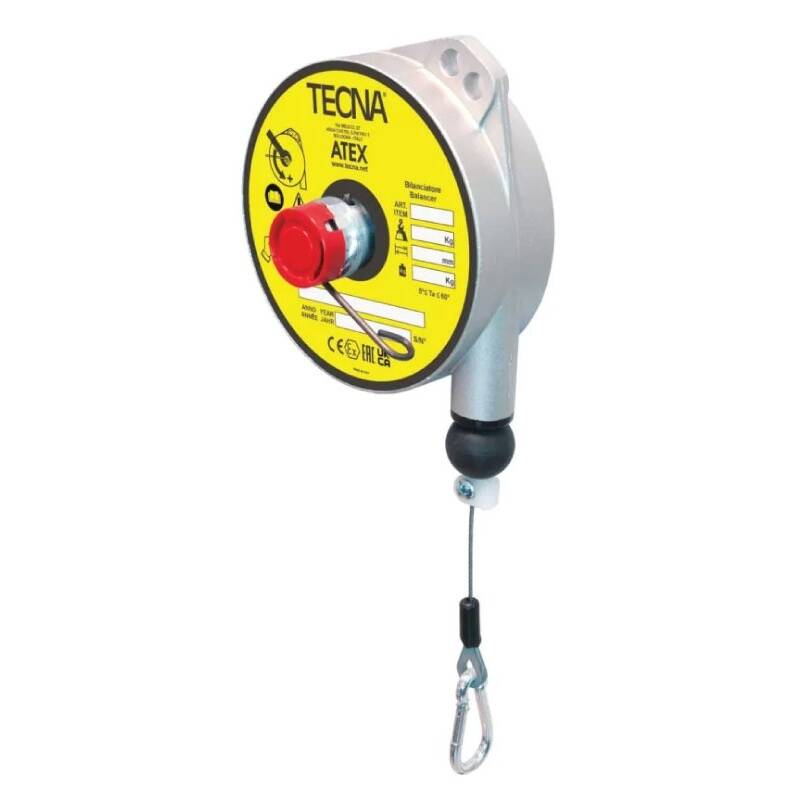 TECNA 9322AX ATEX Retractor — 8.82–13.23 lbs Capacity