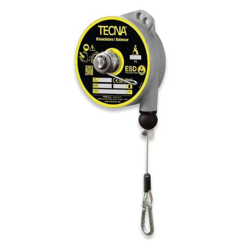 TECNA 9337ES ESD Retractor — 8.82–13.23 lbs Capacity
